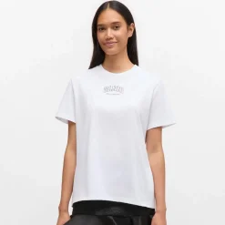 Ganni t-shirt - A1050057 Basic Cotton Jersey bright white