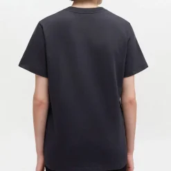 Ganni t-shirt - A1050061 Basic Cotton Jersey phantom
