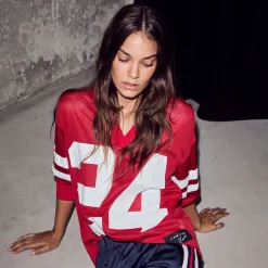 Haute L'amitié bluse - Drift Number LS red