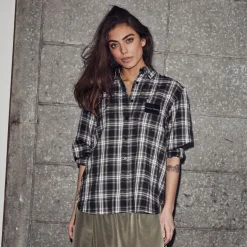 Haute L'amitié skjorte - Haute Check grey check