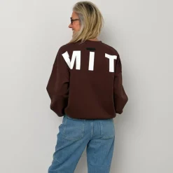 Haute L'amitié sweatshirt - Maxi Split Logo mocca