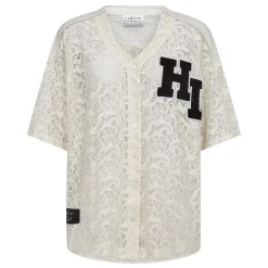 Haute L'amitié t-shirt - Court Lace pearl