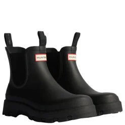 Hunter gummistøvler - Unisex Elements Elastic Chelsea blk/black