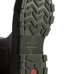 Hunter gummistøvler - Unisex Elements Elastic Chelsea dov/dark olive