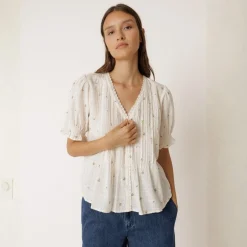 Indi & Cold skjorte - Camisa MC125 crudo