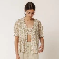 Indi & Cold skjorte - KI132 Camisa khaki