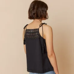 Indi & Cold top - BK206 camisa negro