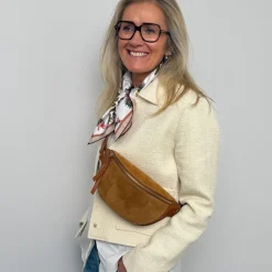 Jerome Dreyfuss bumbag - Lino tabac grainé