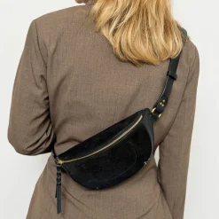 Jerome Dreyfuss bumbag - Lino noir grainé