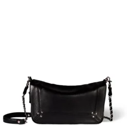 Jerome Dreyfuss taske - Bobi S agneau noir silver