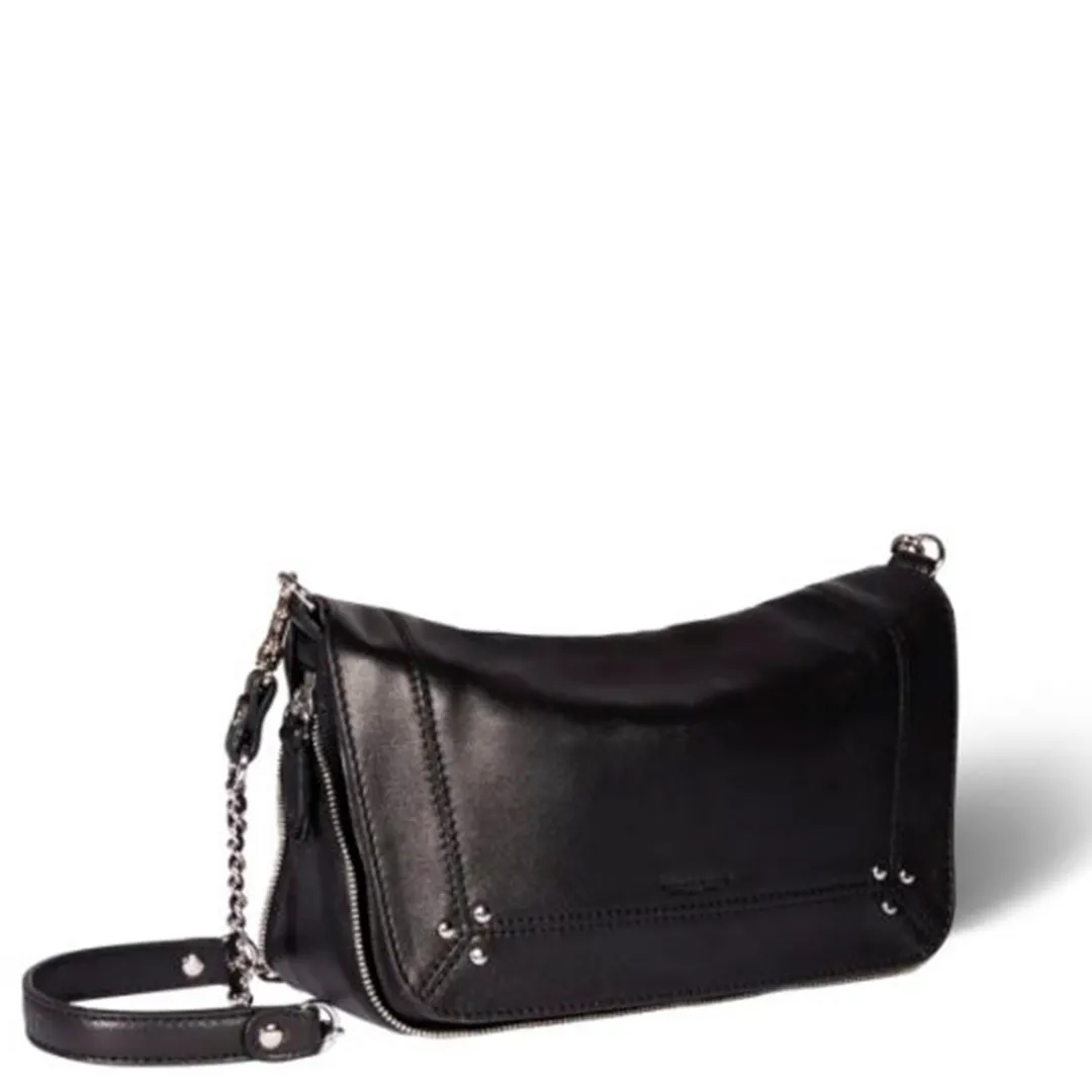 Jerome Dreyfuss taske - Bobi S agneau noir silver