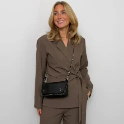 Jerome Dreyfuss taske - Bobi S agneau noir silver