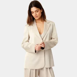 Karmamia Copenhagen blazer - Miller No. 5 hammered porcelain