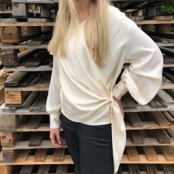 Karmamia Copenhagen bluse - Ines ivory