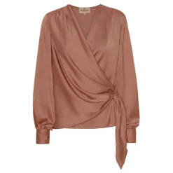 Karmamia Copenhagen bluse - Ines caramel