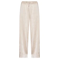 Karmamia Copenhagen bukser - Garcia antique white rich satin