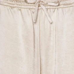 Karmamia Copenhagen bukser - Garcia antique white rich satin