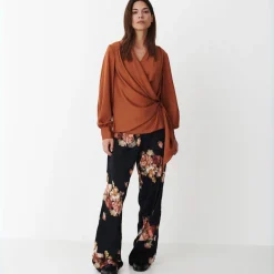 Karmamia Copenhagen bukser - Lou poppy bouquet