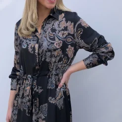 Karmamia Copenhagen kjole - Nakita pearson paisley blue