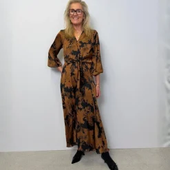 Karmamia Copenhagen kjole - Faye LS tawny flower