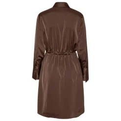 Karmamia Copenhagen kjole - Nakita semi rich brown