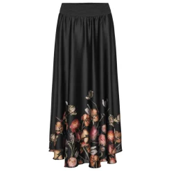 Karmamia Copenhagen nederdel - Savannah black blossom