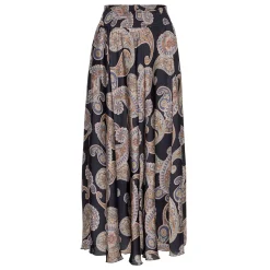 Karmamia Copenhagen nederdel - Savannah blue grand paisley