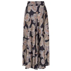 Karmamia Copenhagen nederdel - Savannah blue grand paisley