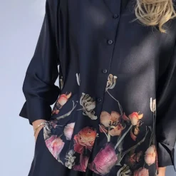 Karmamia Copenhagen skjorte - Joseph black blossom