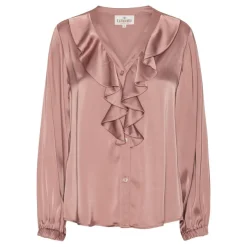 Karmamia Copenhagen skjorte - Sophia semi rich vintage rose