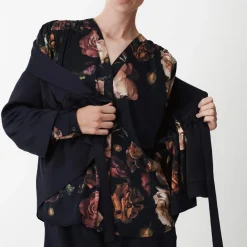 Karmamia Copenhagen skjorte - Amelia scarlett flower