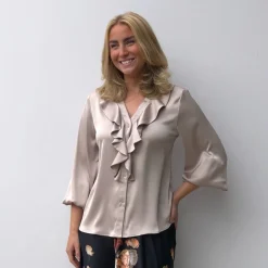 Karmamia Copenhagen skjorte - Sophia semi rich shell
