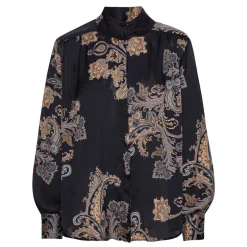 Karmamia Copenhagen skjorte - Noelle pearson paisley blue