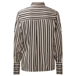 Karmamia Copenhagen skjorte - Mason black stripe