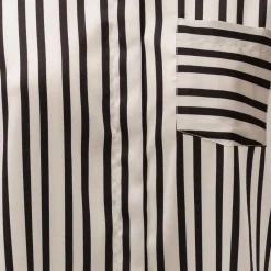 Karmamia Copenhagen skjorte - Mason black stripe