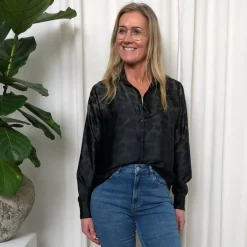 Karmamia Copenhagen skjorte - Alma gradient leo