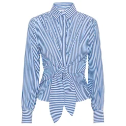 Karmamia Copenhagen skjorte - Lee sea stripe