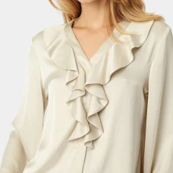 Karmamia Copenhagen skjorte - Sophia semi rich porcelain