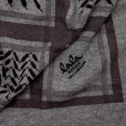 Lala Berlin tørklæde - Triangle Trinity Classic M city/middlegrey melange