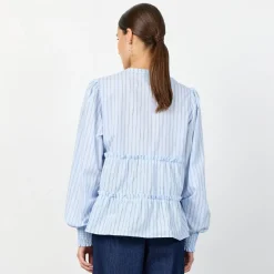 Leveté Room skjorte - Paulo 2 6262C/heather combi