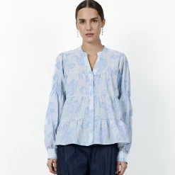 Leveté Room skjorte - Pisa 2 6262C/heather combi