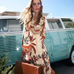 Lollys Laundry kjole - Sarai creme