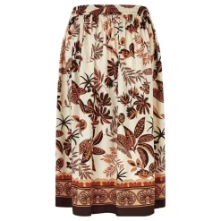 Lollys Laundry nederdel - Ella Midi creme