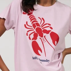 Lollys Laundry t-shirt - Roma Lobster red