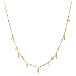 Maanesten halskæde - 2615A Toutsi guldbelagt