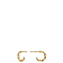 Maanesten øreringe - 9768A Amalie guldbelagt