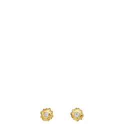 Maanesten øreringe - 9982A Caia guldbelagt