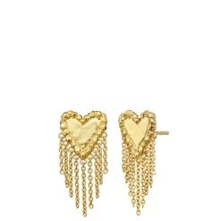 Maanesten øreringe - 10052A Giulietta guldbelagt