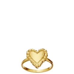 Maanesten ring - 4876A Abra guldbelagt