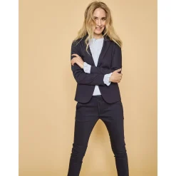 Mos Mosh blazer - Blake Night Sustainable navy